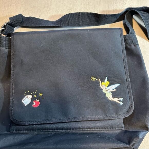 Disney Store Tinkerbell Black Laptop‎ Bag - Picture 11 of 12